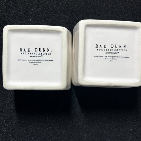Rae Dunn Savor & Enjoy 3x3 Snack Set-FREE SHIPPING - Picture 3 of 6